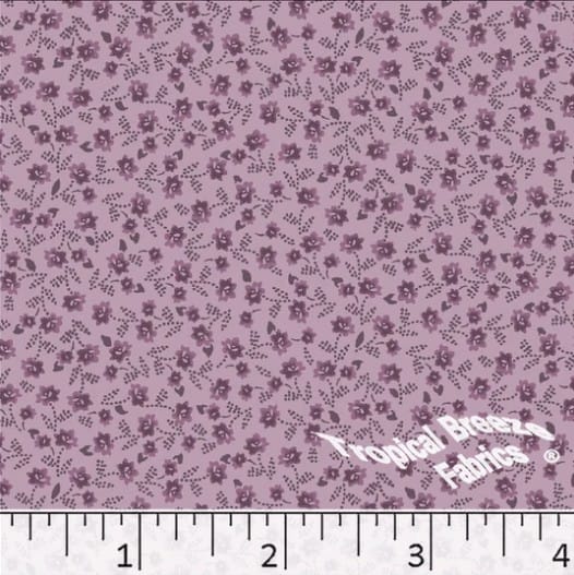 Rose Tiny Flowers Poly Cotton Fabric