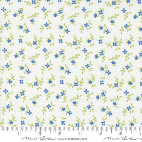 Moda Cali Co Quilting Cotton Fabric- Cloud Cobalt