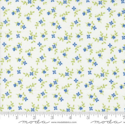 Moda Cali Co Quilting Cotton Fabric- Cloud Cobalt