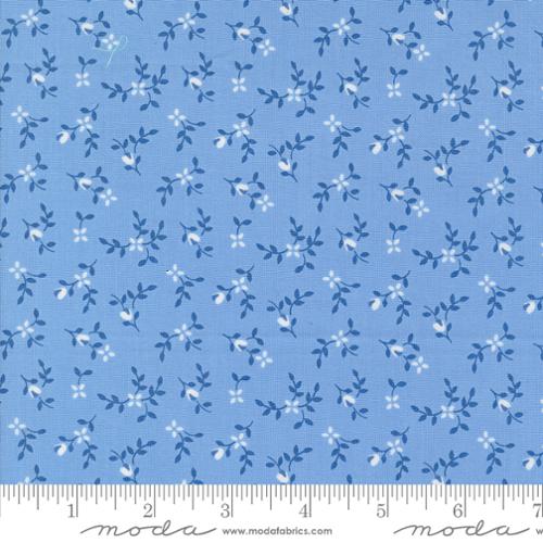 Moda Cali Co Quilting Cotton Fabric- Sky Blue