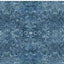 In the Beginning Carpet Bag Romance Marble Quilting Cotton Fabric- Blue