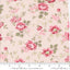 Moda Fabrics A Very Sweet Christmas Christmas Rose Florals Quilting Cotton Fabric- Blush