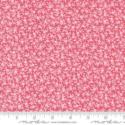 Moda Fabrics A Very Sweet Christmas Vines Small Floral Vines Quilting Cotton Fabric- Rose