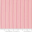 Moda Fabrics A Very Sweet Christmas Christmas Stripe Stripes Quilting Cotton Fabric- Pink