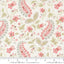 Moda Fabrics Muse Paisley Vine Paisley Quilting Cotton Fabric- Porcelain