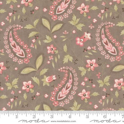 Moda Fabrics Muse Paisley Vine Paisley Quilting Cotton Fabric- Slate