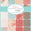 Moda Fabrics Muse Rose Garden Florals Quilting Cotton Fabric- Slate - Sold by the Yard!