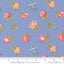 Moda Fabrics Memory Lane Field Floral Florals Quilting Cotton Fabric- Blue