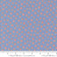 Moda Fabrics Memory Lane Little Posies Small Floral Quilting Cotton Fabric- Blue