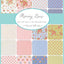 Moda Fabrics Memory Lane Field Floral Florals Quilting Cotton Fabric- Blue