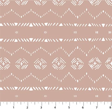Figo Fabrics Charmwood Blender Quilting Cotton Fabric- Clay