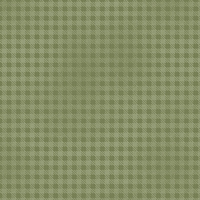 Benartex Heartland Wool Check Quilting Cotton Fabric- Light Green