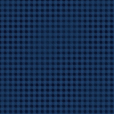 Benartex Heartland Wool Check Quilting Cotton Fabric- Dark Blue