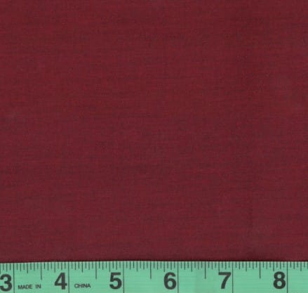 Solid Red/Burgundy Shirting Cotton Nylon Fabric - 49" wide