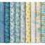 Timeless Treasures Forest Whisper Daisy Bloom Quilting Cotton Fabric- Blue