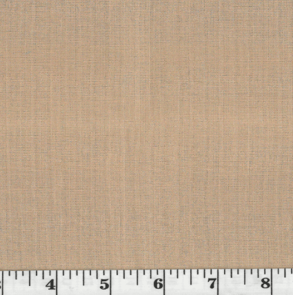 Khaki Poly/Cotton Broadcloth Fabric