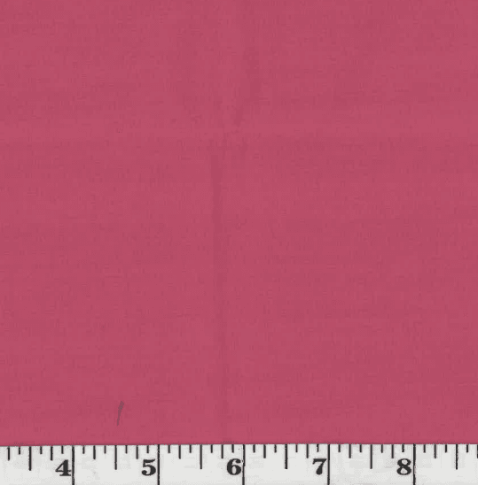 Rose Poly/Cotton Broadcloth Fabric