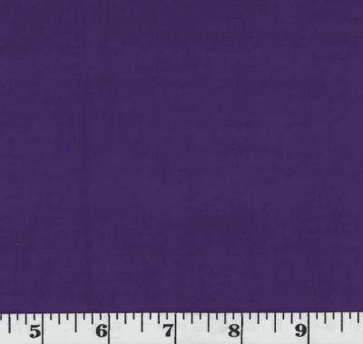Purple Poly/Cotton Broadcloth Fabric