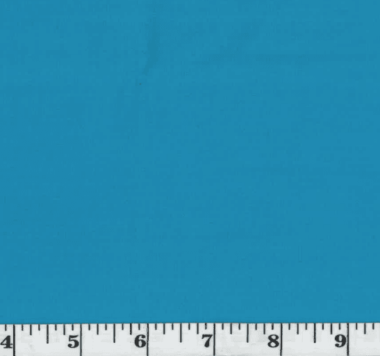 Turquoise Poly/Cotton Broadcloth Fabric