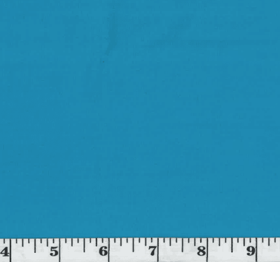 Turquoise Poly/Cotton Broadcloth Fabric