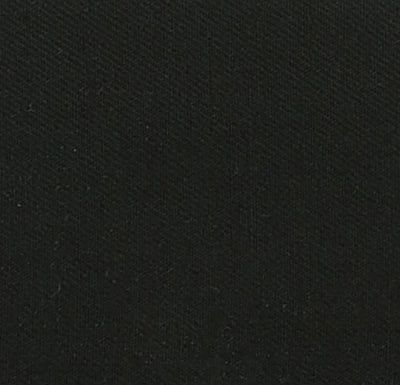Light Weight Black Poly Cotton Twill Fabric