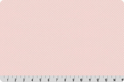 Shannon Fabrics Cottage Rose Lane Bitty Dot Quilting Cuddle 43/44" wide- Seashell