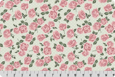 Shannon Fabrics Cottage Rose Lane Briar Rose Quilting Cuddle 43/44" wide- Meadow