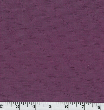 Mauve Evening Rain Texture Crinkle Polyester Fabric