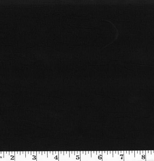 Black Evening Rain Texture Polyester Fabric