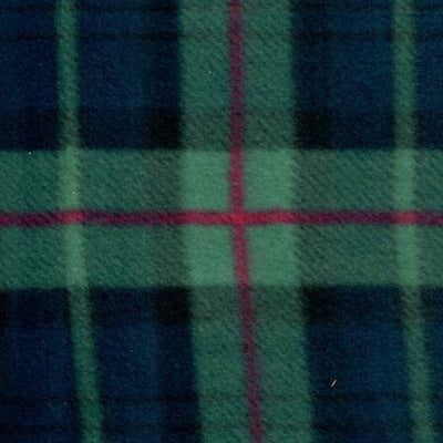 Travis Black/Red Watch Plaid Polar Fleece