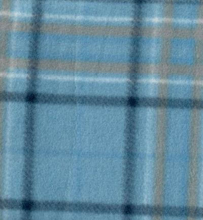 Charles Blue Plaid Polar Fleece