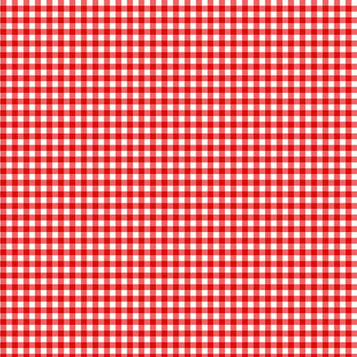 Timeless Treasures Orchard Valley Gingham Check Quilting Cotton Fabric- Red