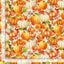 Timeless Treasures Gather With a Grateful Heart Pumpkin On Leaves Quilting Cotton Fabric- Cream
