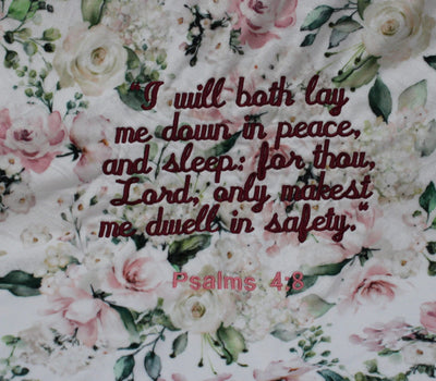 SO SOFT Cuddle Personalized/KJV Embroidered Blankets!