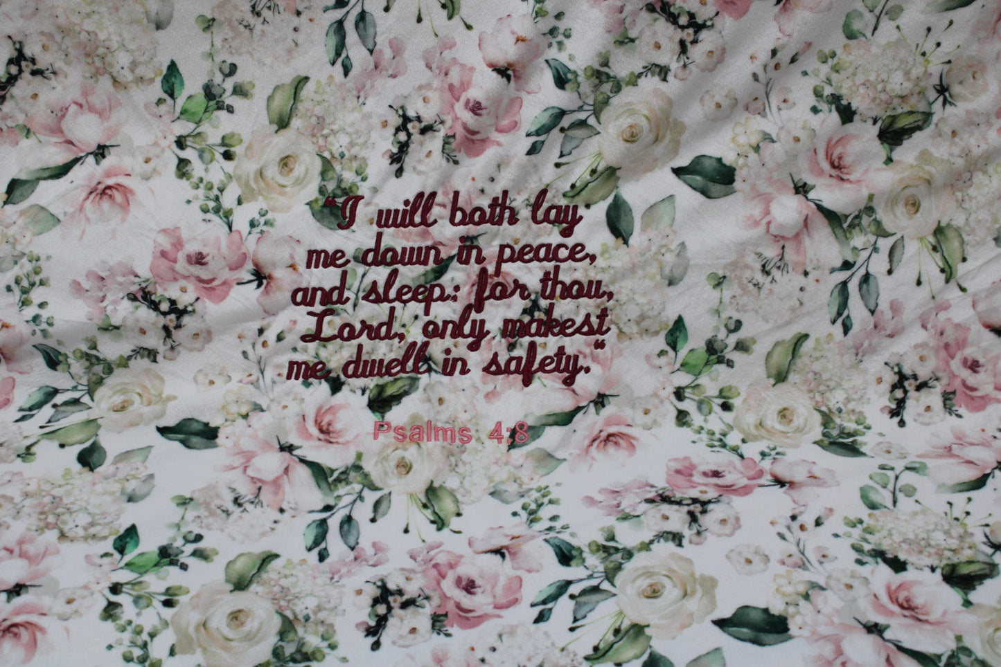 SO SOFT Cuddle Personalized/KJV Embroidered Blankets!