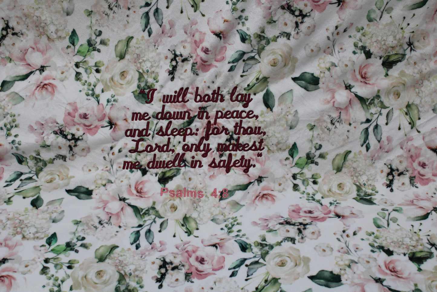 SO SOFT Cuddle Personalized/KJV Embroidered Blankets!