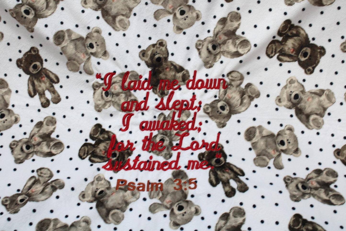 SO SOFT Cuddle Personalized/KJV Embroidered Blankets!