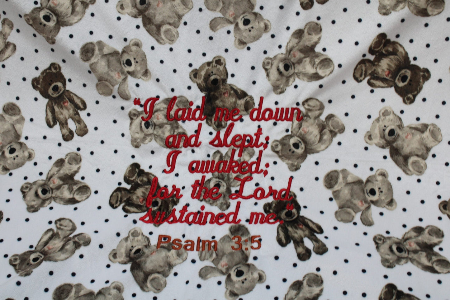 SO SOFT Cuddle Personalized/KJV Embroidered Blankets!