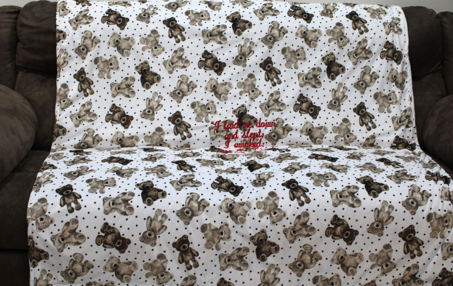 SO SOFT Cuddle Personalized/KJV Embroidered Blankets!