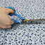 Little Flock Sewing High Quality 8" Professional Tailor Scissors- Blue Floral