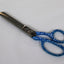 Little Flock Sewing High Quality 8" Professional Tailor Scissors- Blue Floral