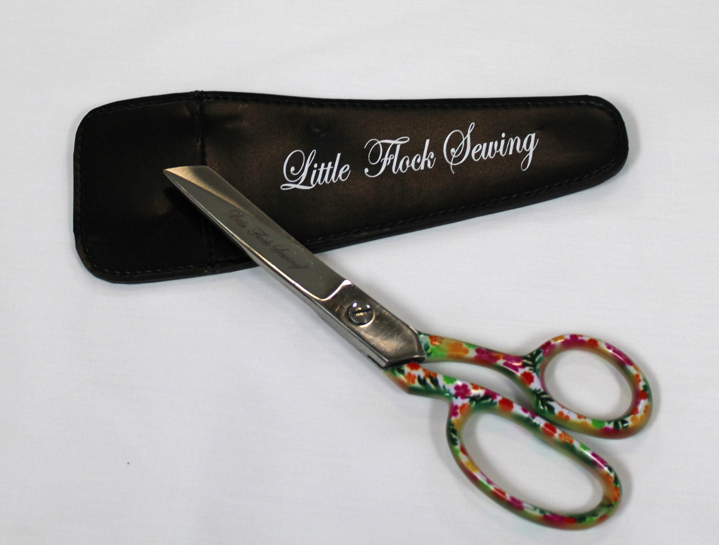 Little Flock Sewing High Quality 8" Professional Tailor Scissors- Silver