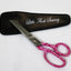 Little Flock Sewing High Quality 8" Professional Tailor Scissors- Pink Floral