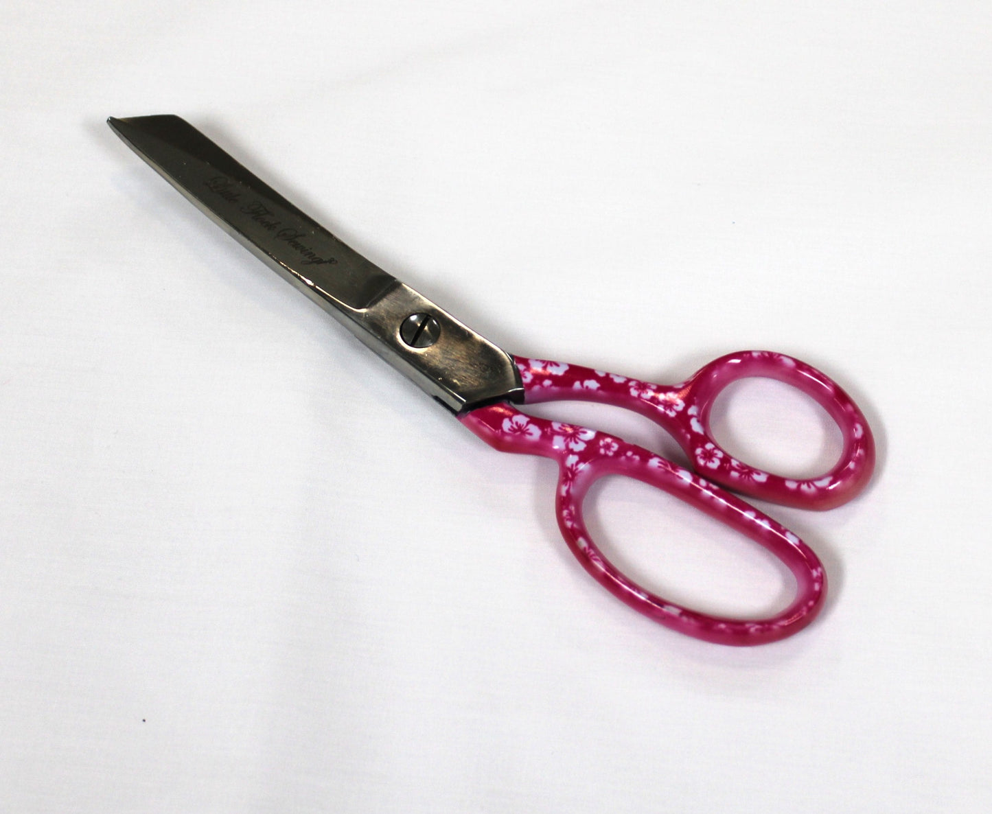 Little Flock Sewing High Quality 8" Professional Tailor Scissors- Pink Floral