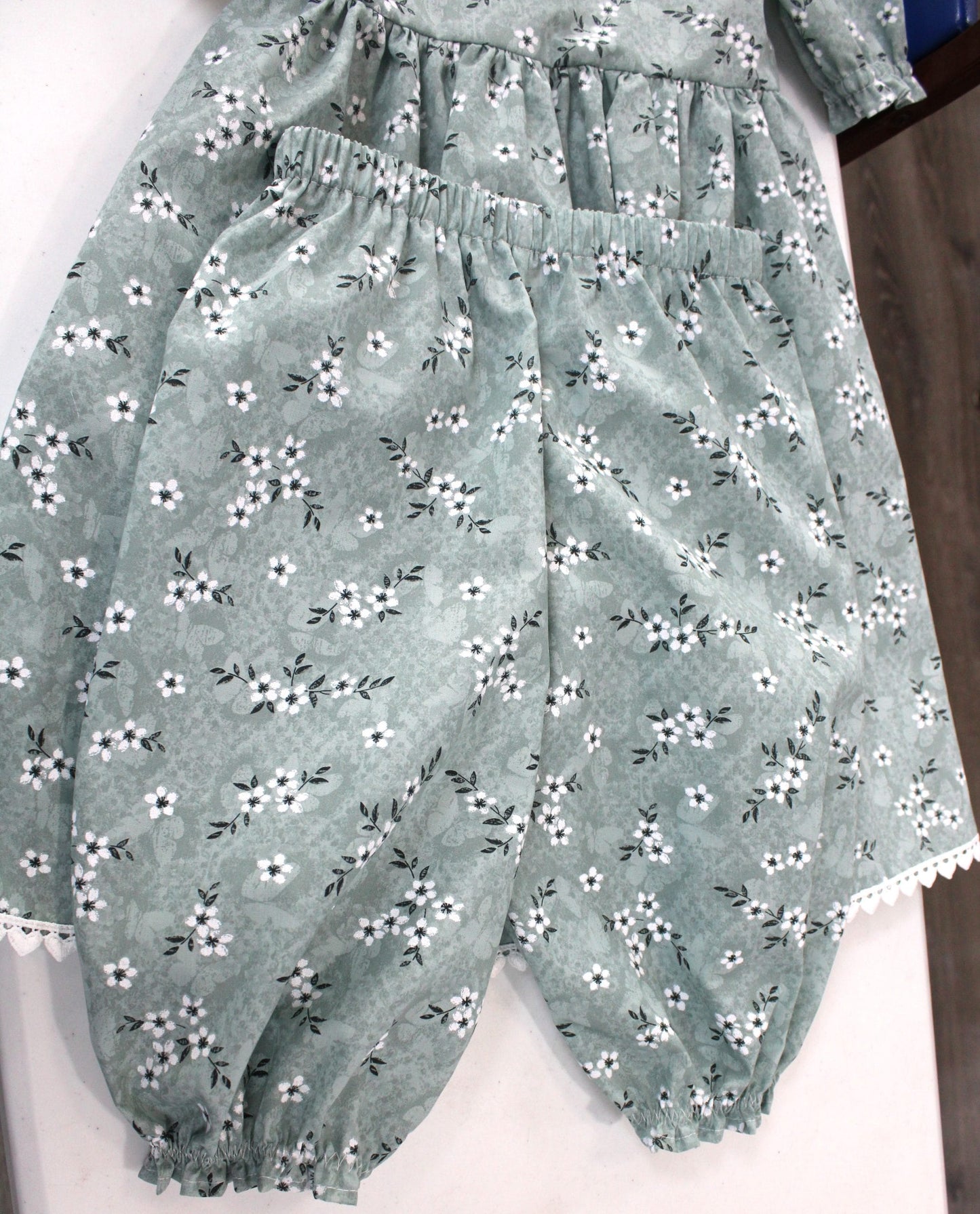 Girl's Lacy Modest Dress