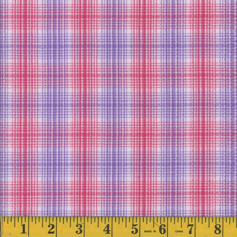Cute Candy Plaid Seersucker Fabric
