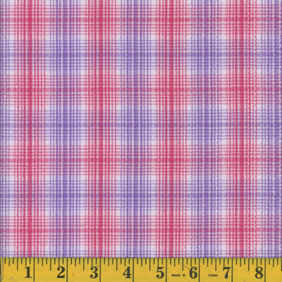 Cute Candy Plaid Seersucker Fabric