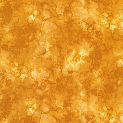 Timeless Treasures Solid-ish Watercolor Texture Quilting Cotton Fabric- Butterscotch