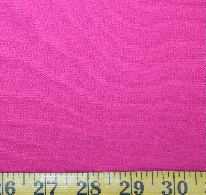 Solid Fuchsia Interlock Knit Fabric