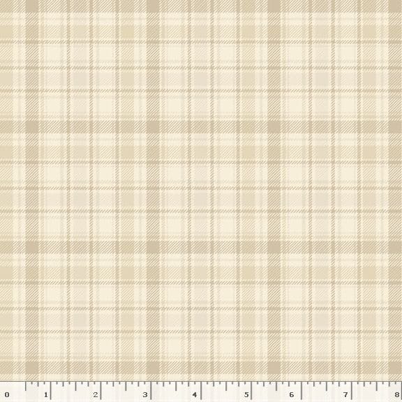 Marcus Fabrics Toolbox Primo Plaids Quilting Cotton Flannel- Beige